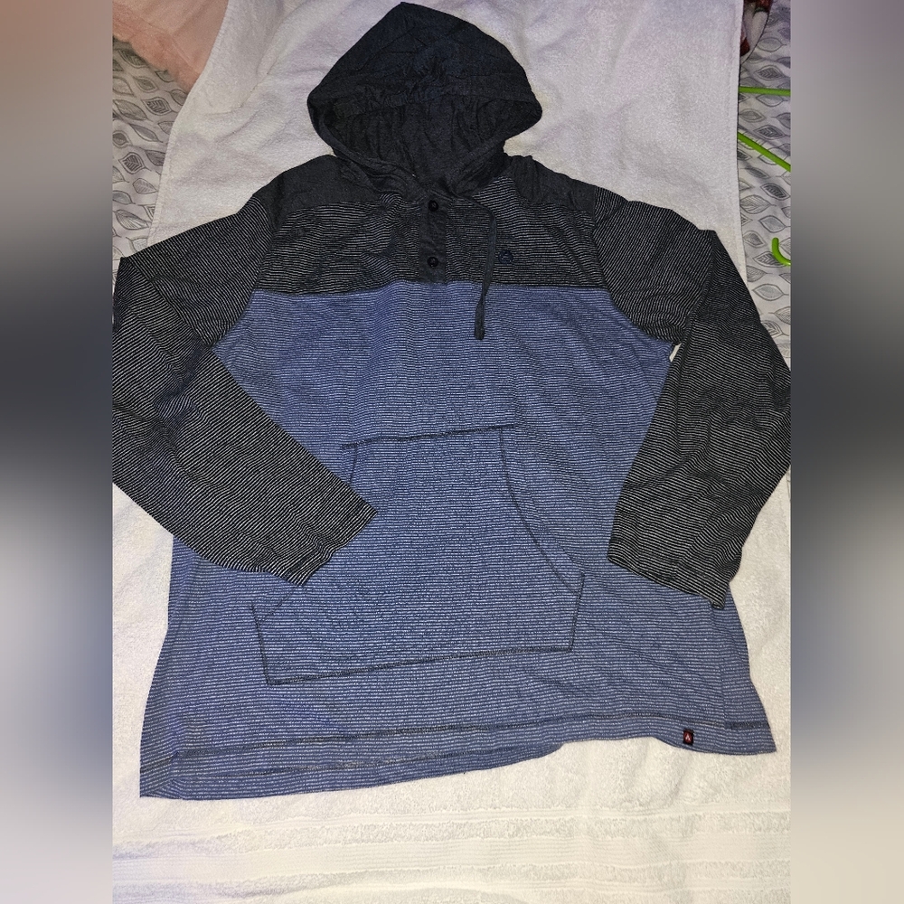 Boys long sleeve shirt with hood